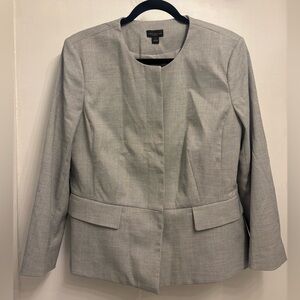 Ann Taylor Grey Blazer NWT
